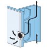 Exemple instalare - Ventilatoare axiale pentru baie SILENT