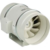 Ventilatoare centrifugale de tubulatura in linie TD-250/100 T - carcasa P.V.C. - cu timer - 240 m3/h - Φ100 - 230V - SOLER PALAU - SPVTTD250100T